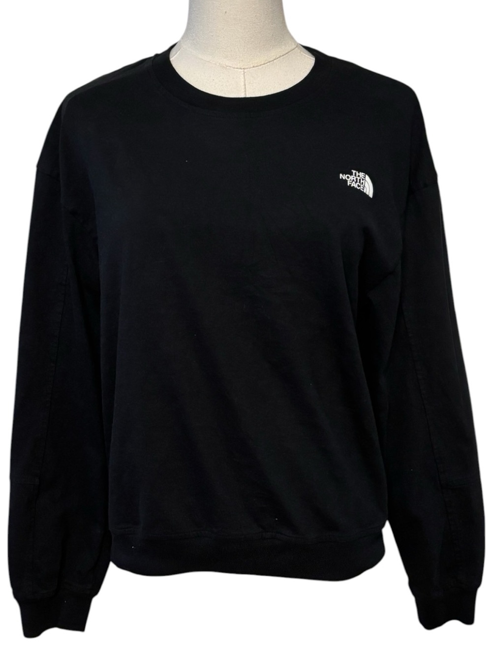 The North Face Black Classic Logo Heavy T-Shirt Size Medium